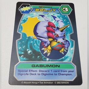 Gabumon DT-86 | NM | Digimon D-Tector TCG Card
